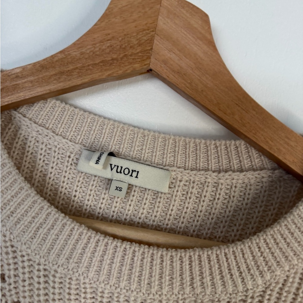 Vuori merino wool knit sweater - Picture 2 of 5